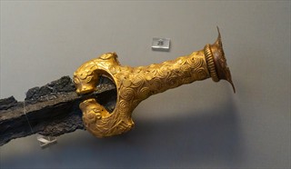 Ein Schwertgriff