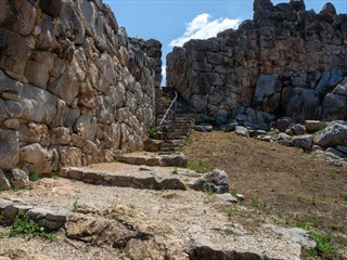 Und auf wiedersehen Akropolis von Tiryns