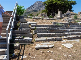 Die alte Treppe wird nicht mehr benutzt