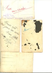 "Denke oft und gern an mich. Deine Asta.
07.12.44 Riga"