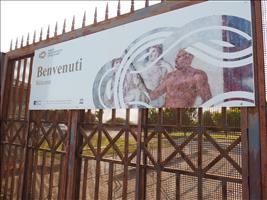 Archäologischer Park Herculaneum ist 'Closed' Das machen wir Übermorgen