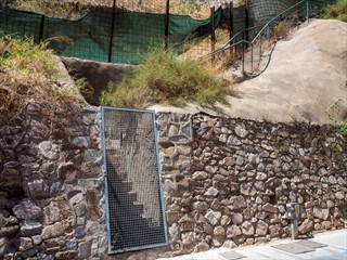Und die Treppe ist "closed"