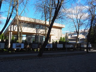 Gelände der belarussischen Botschaft