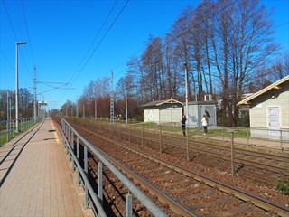Meine Mutter hat erzählt. Man sei mit der Bahn von Riga in diesen Badeort gefahren